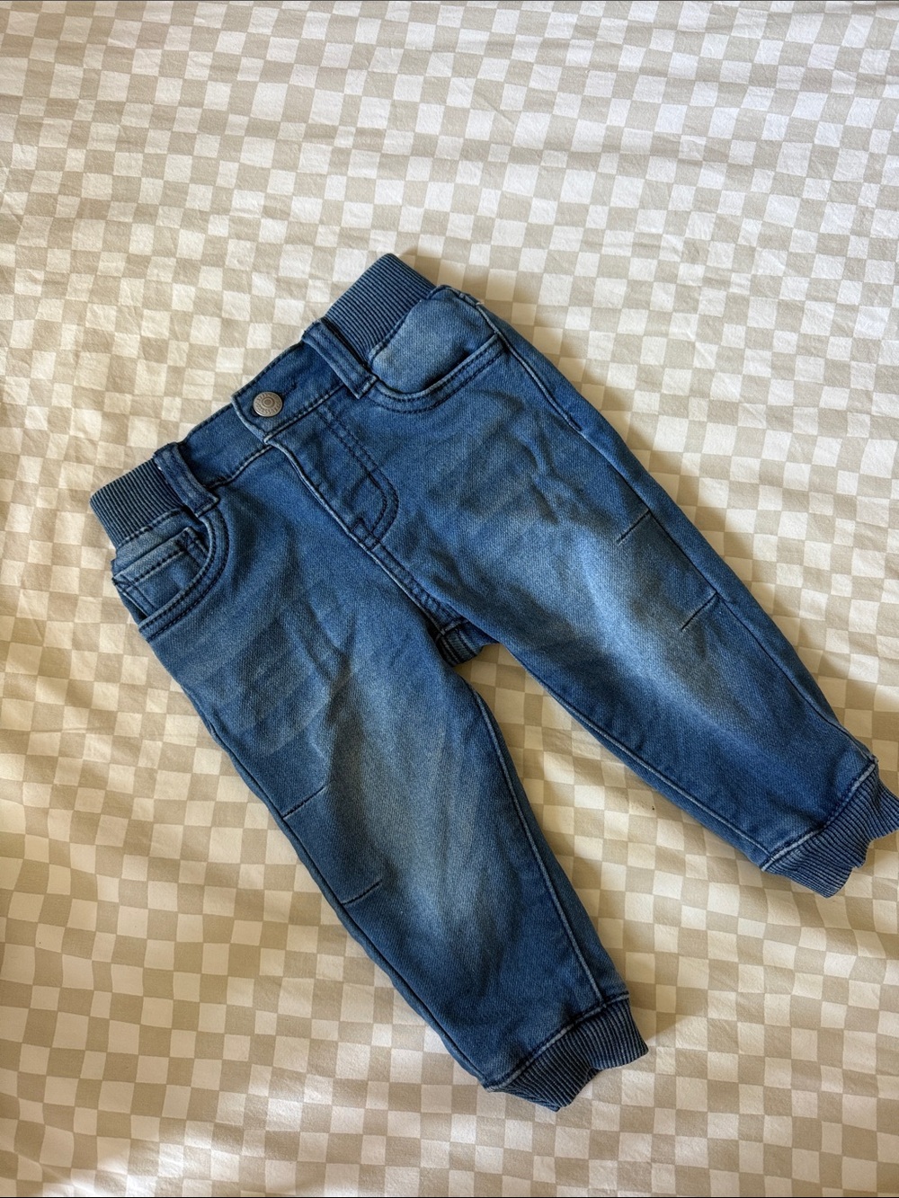 Levi's Dark Wash Kids Denim Joggers